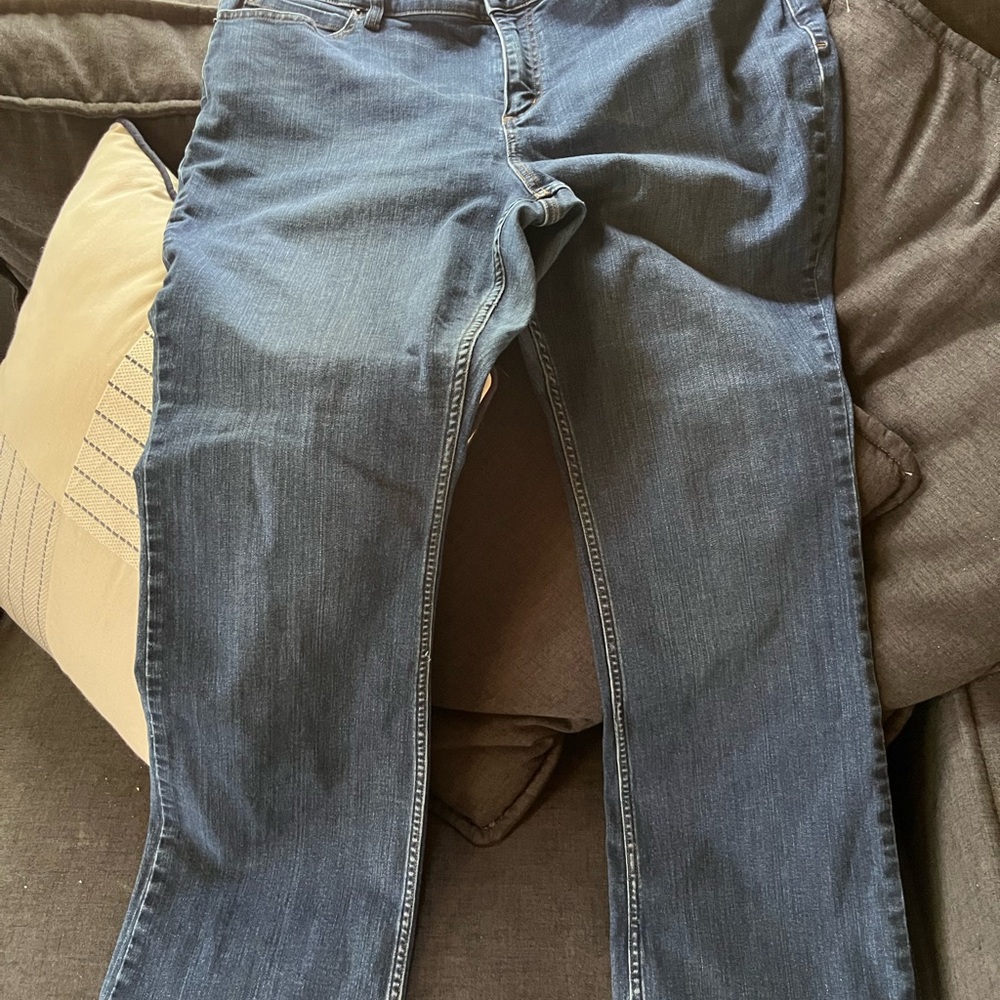 Duluth Trading Co Women's Boot Cut Jeans - Blue